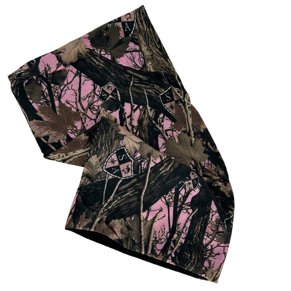 SAS‎ Co Frost Tech Fleece Face Shield Pink Camo Thermal Protection Cold Wind